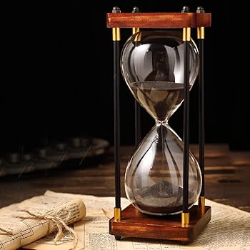 Amazon.co.jp: 砂時計、60分木製砂時計時計、砂時計砂時計、部屋